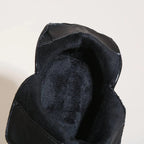 Louna – Bottines bleu effet croco, cuir verni souple