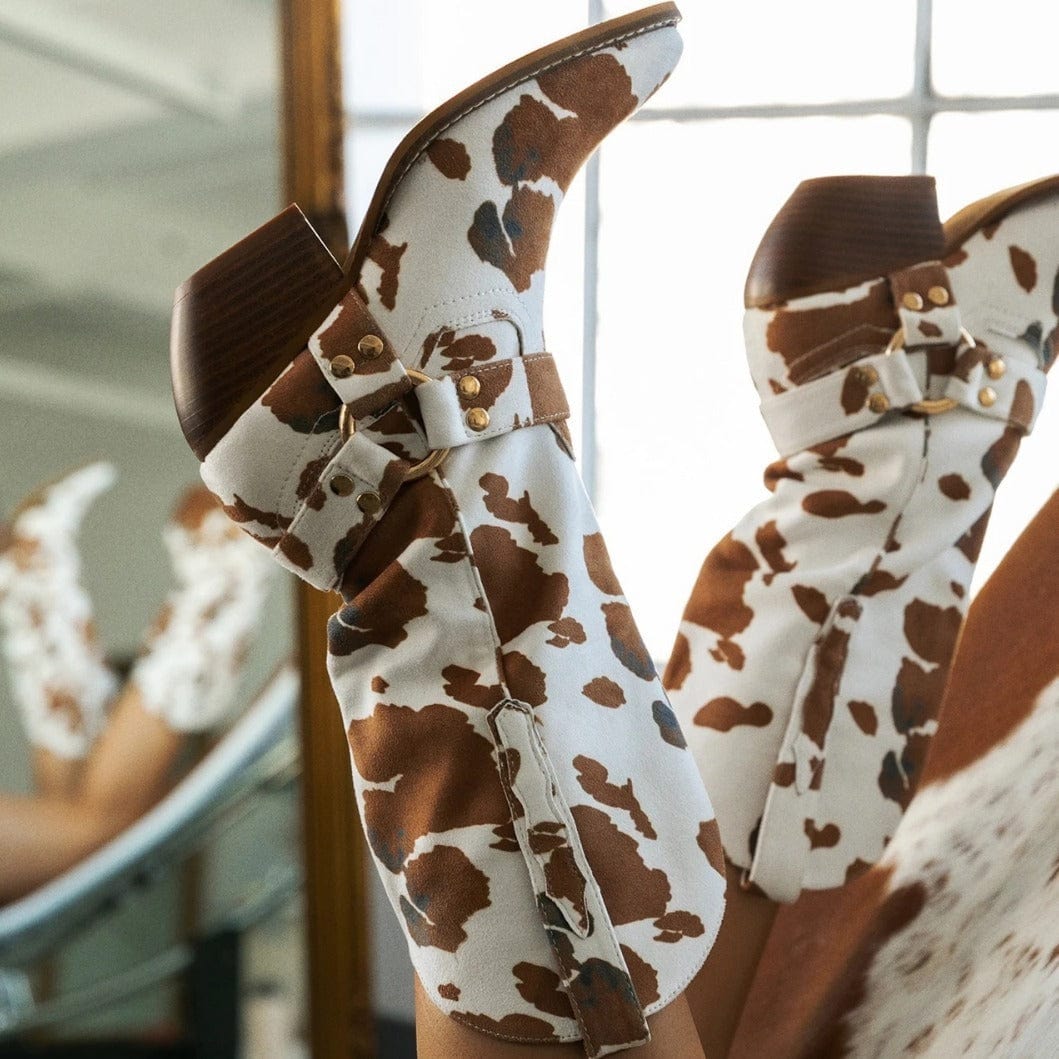 Mira – Santiags hautes à motifs