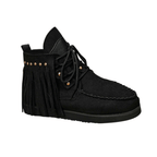 Nina – Bottines à franges détail clouté décontracté