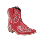 Paola – Santiags basses en cuir lisse